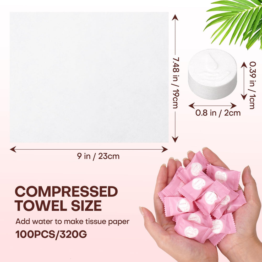 FCaeon individually wrapped tablets displayed to emphasize portability and cleanliness