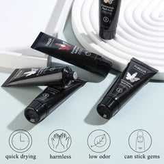 Fcozpjk application on nail using dual-form for fast extension benefit