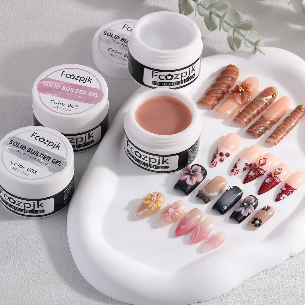 Fcozpjk gold and silver chrome powders with swatches for shimmering accent options
