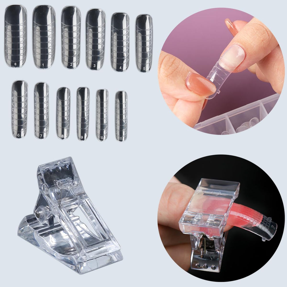 Fcozpjk clear clips close-up securing forms for even curing