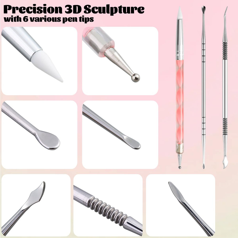 Fcozpjk comparison of double-head tip shapes for varied sculpting control benefit