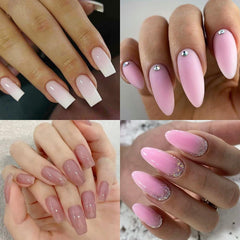 Fcozpjk dual nail forms layout showing 60 forms and range of sizes for fit