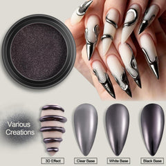 Fcozpjk duochrome purple-green swatch showing shifting colors for creative manicures