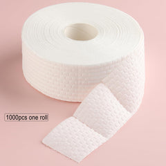 Fcozpjk close-up of non-woven pad texture for lint-free absorbency