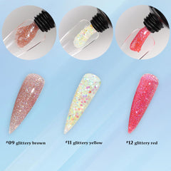 Fcozpjk 30ml slip solution and double-head brush for smoother application