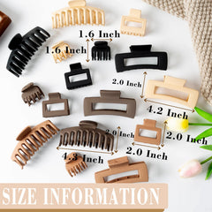 FDBJulyy large clip front view demonstrating strong hold for thick hair