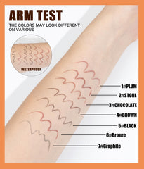 fdsmall eyeliner inside travel makeup bag highlighting portability for touch-ups