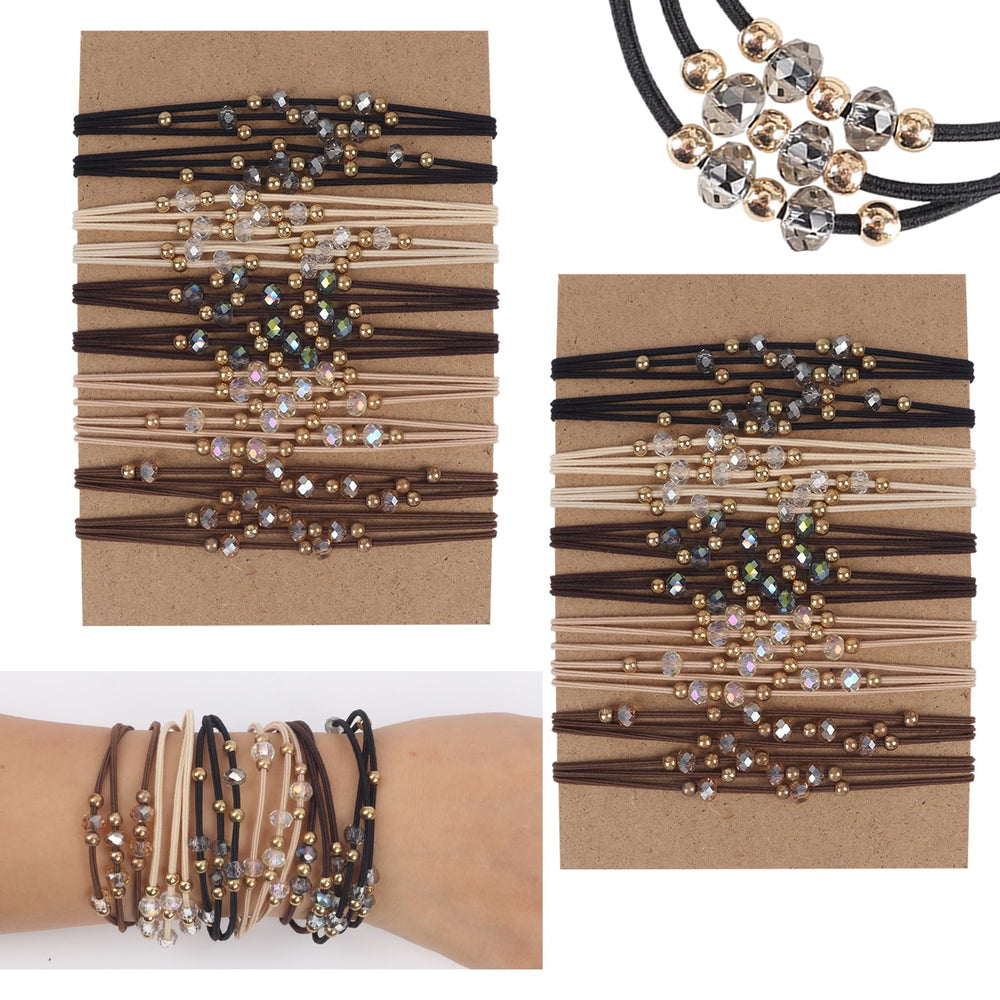 FECASIMY front packaging showing 20 hair ties and color assortment