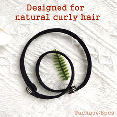 FEEZENT stretched band texture emphasizing gentle, no-tangle benefit