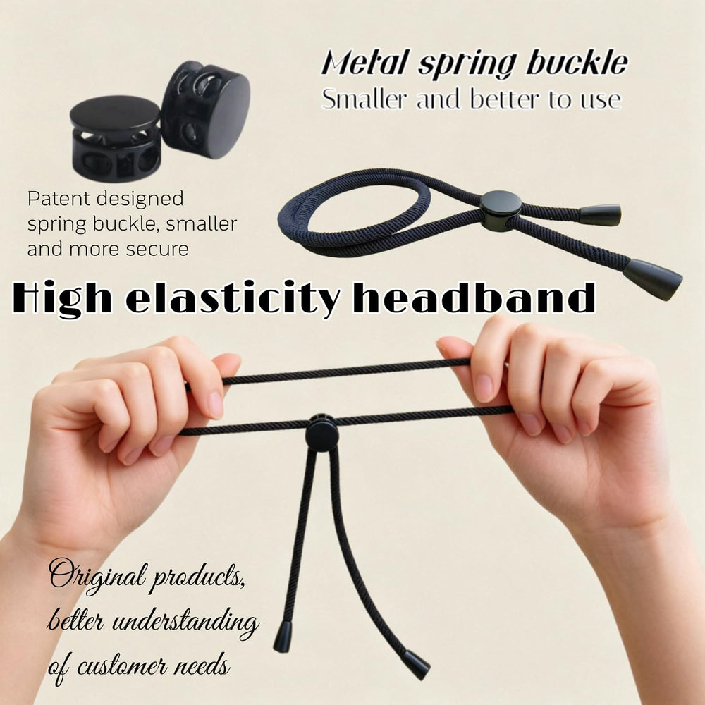 FEEZENT worn on model high puff bun showing firm hold and polished finish