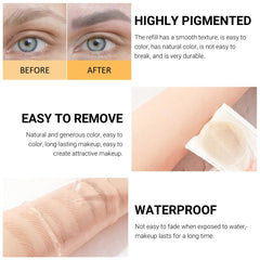 FeiCuiYun brow application demonstration, natural shaping and quick filling benefit