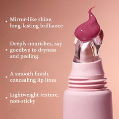 FeiCuiYun applied on lips illustrating buildable strawberry-milk color