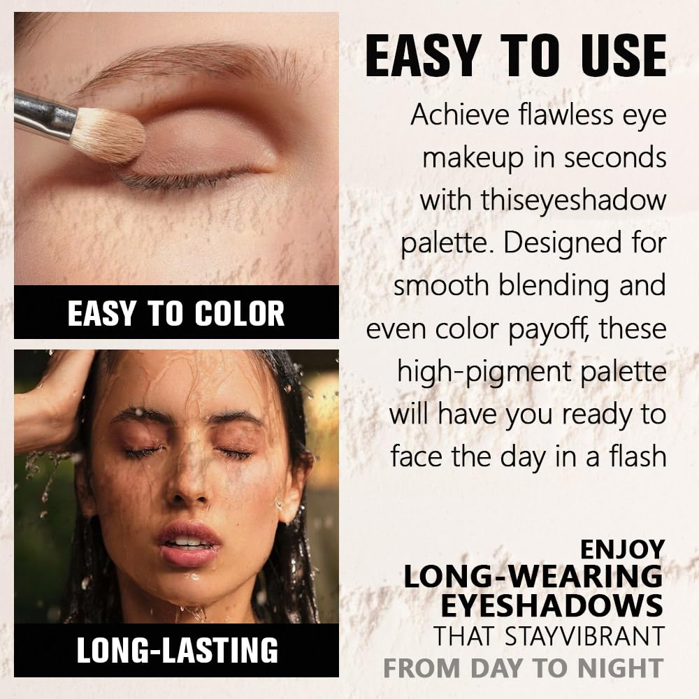 FeiCuiYun applied on eyelids in daytime look illustrating flattering glow