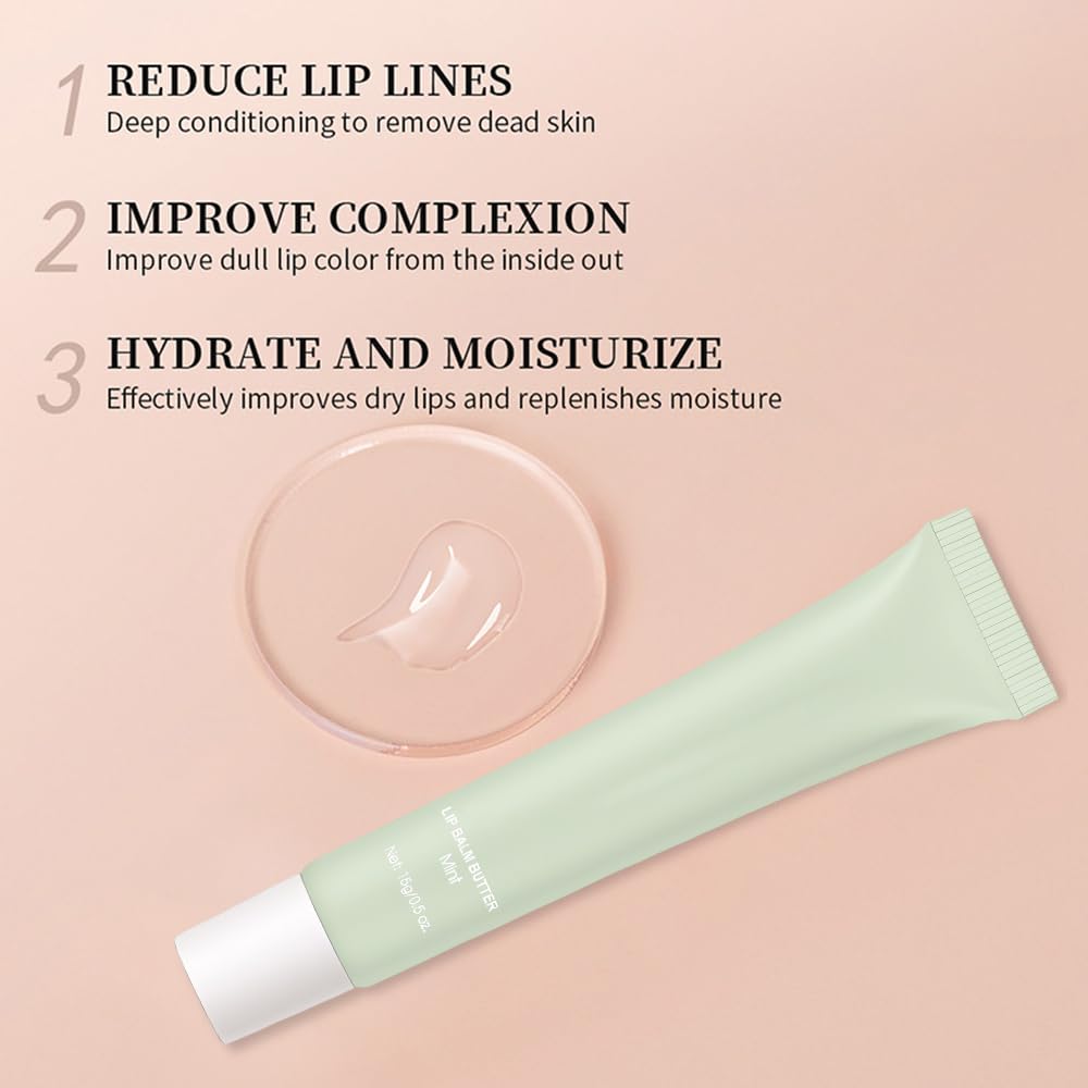 FeiCuiYun lip butter ingredients display shea and murumuru butter benefits