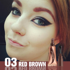 FeiCuiYun close-up of 1.2mm precision brush for detailed brow strokes
