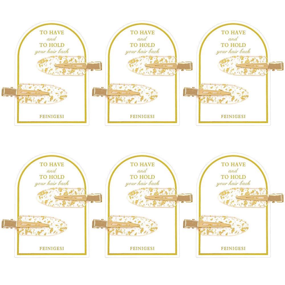 FEINIGESI front packaging showing glitter clips and gift-ready cards benefit clear presentation