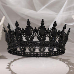 Feltent tiara styled in bridal hair demonstrating secure fit and contrast