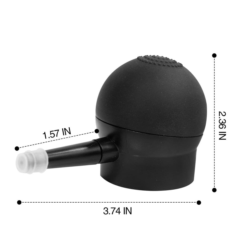 FENMOR close-up of silicone and plastic texture for gentle scalp comfort