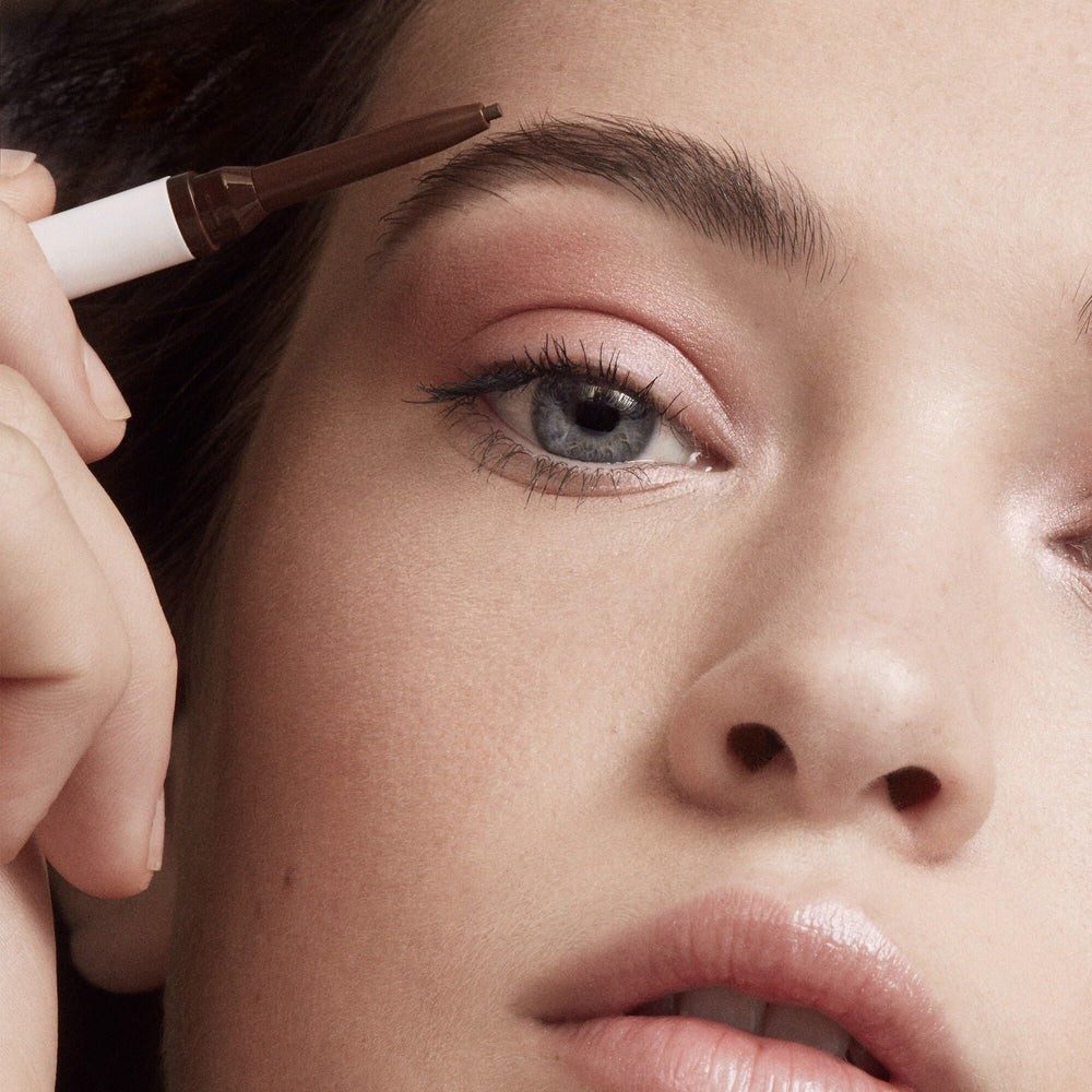 Fenty Beauty Brow MVP styled on vanity for quick everyday grooming convenience