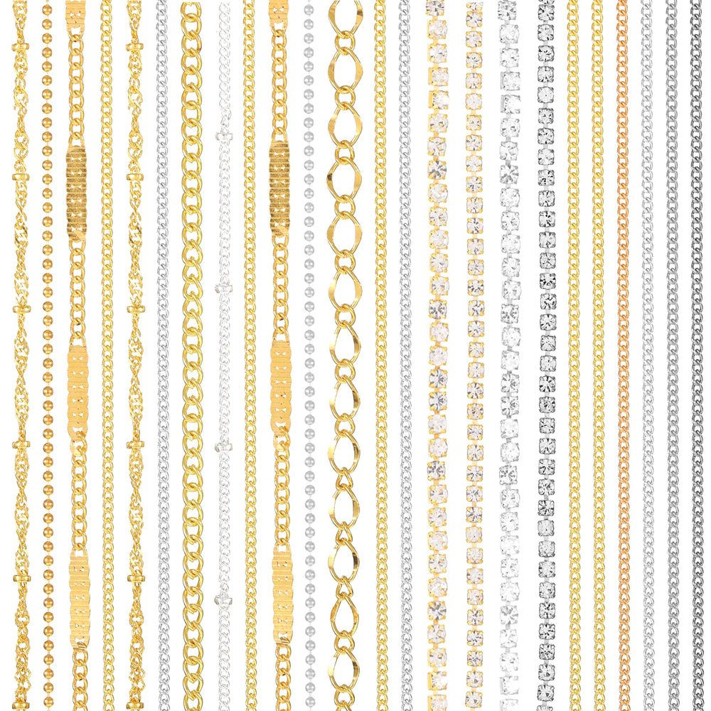 Fibraze front packaging displaying 24-piece nail charm set, clear identification and variety