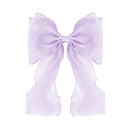FidesAmor front view purple bow adds instant polish