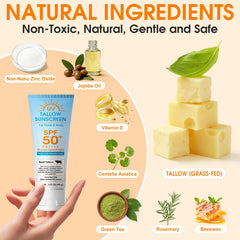 FILWY used on face and neck outdoors for instant mineral protection