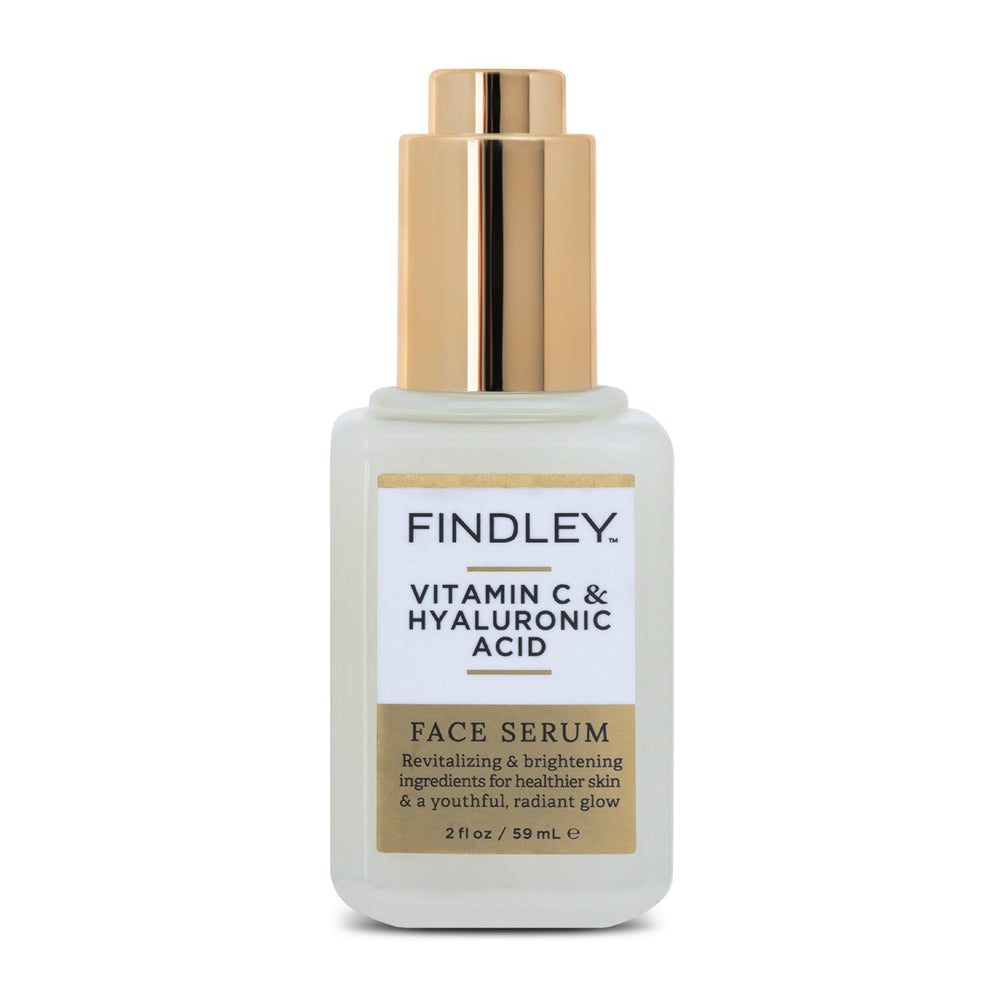 Findley bottle and box arranged to show premium packaging and gifting appeal