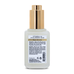 Findley dropper dispensing serum highlighting easy precise application