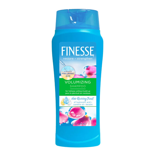 FINESSE front label showing 13 fl oz bottle and product benefit