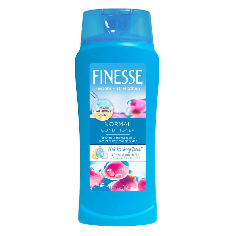 FINESSE front bottle view showing label and clear product benefit