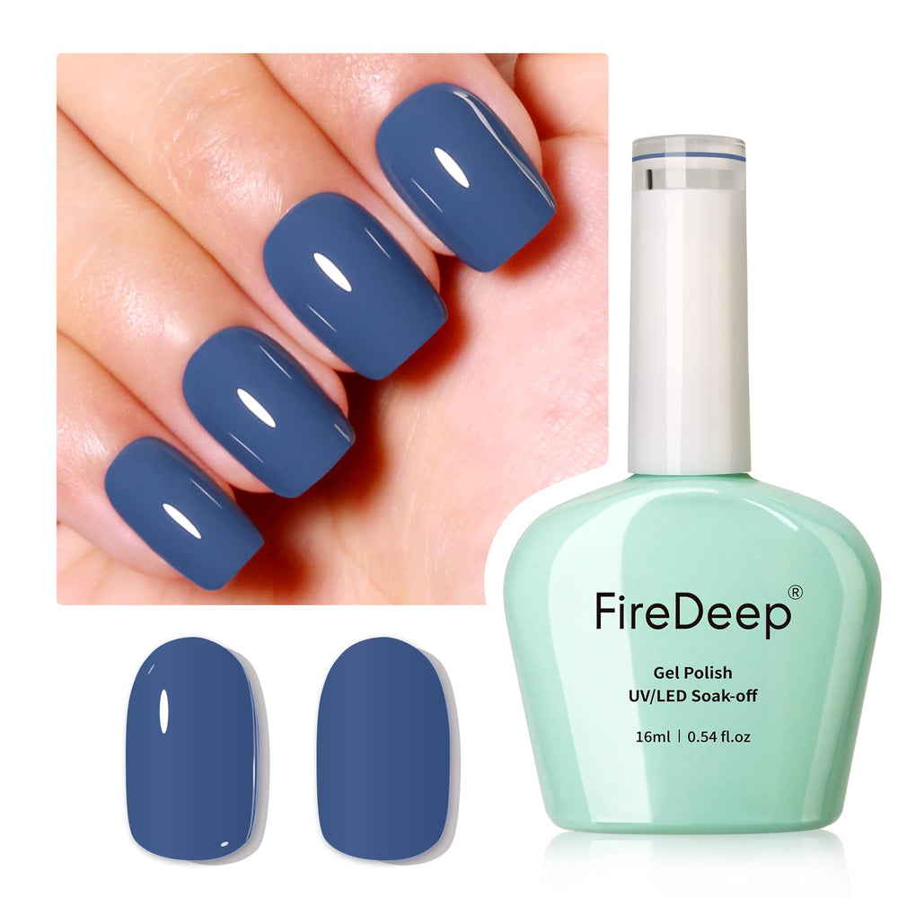 Firedeep gel polish used in salon setting for professional results