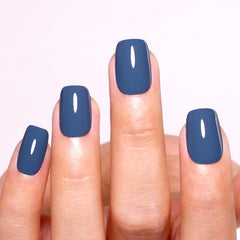 Firedeep nail swatch wheel displaying true blueberry blue coverage