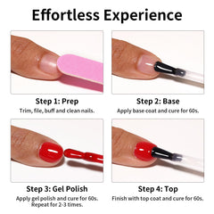 Firedeep finished manicure in summer setting showing bold color and visual impact