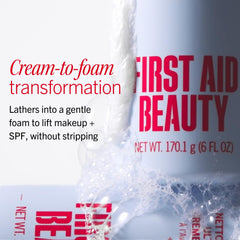 First Aid Beauty colloidal oatmeal close-up highlighting soothing ingredient benefits