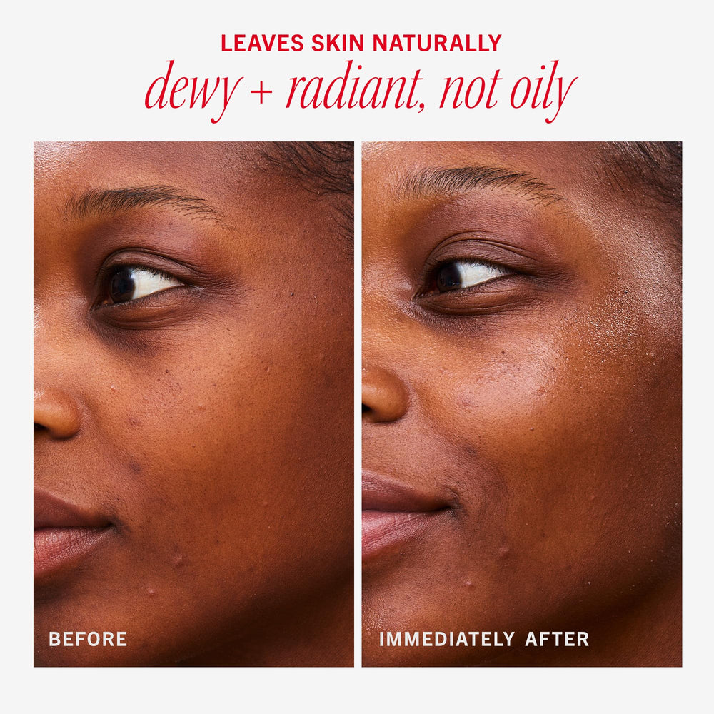 First Aid Beauty ingredient visual featuring hyaluronic acid and ceramides to show hydration support