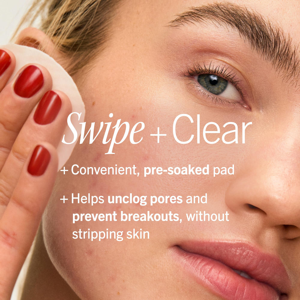 First Aid Beauty pad texture close-up illustrating gentle exfoliation benefit