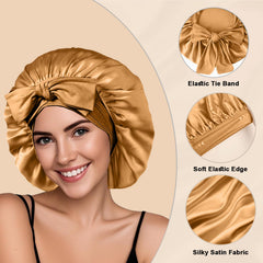 FIRSTPELLA satin close-up texture highlighting smooth fabric for less friction