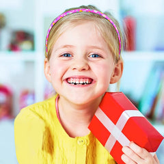 Fishdown headbands worn by child showing playful style for events