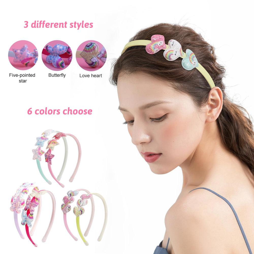 Assorted Fishdown patterns displaying heart butterfly star variety