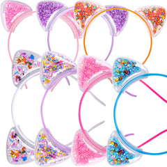 Fishdown seven headbands pack front showing all colors and playful detail