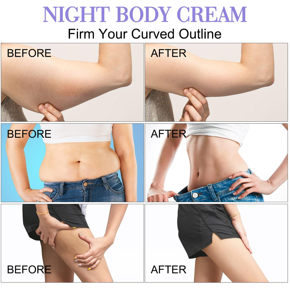 fitbuter application on thigh illustrating smooth massage-in firming benefit