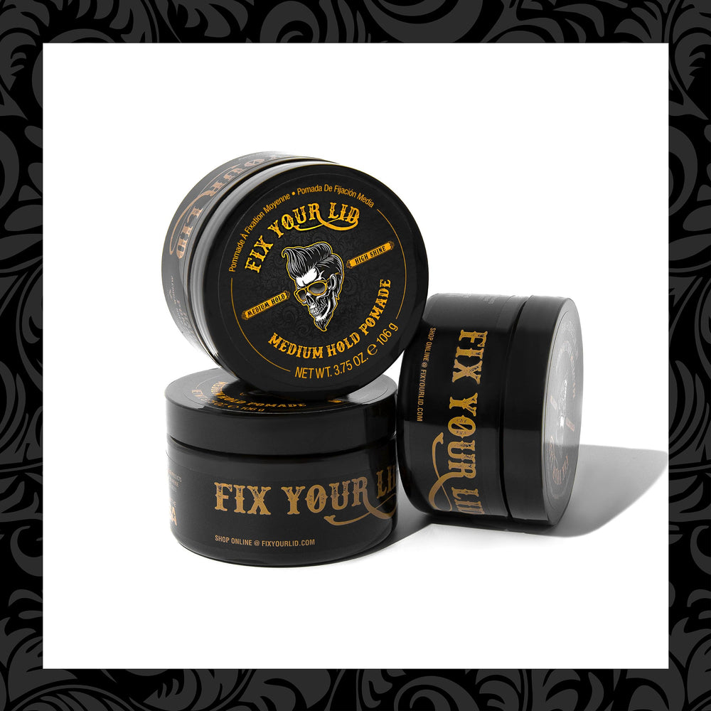 Fix Your Lid jar beside a ruler showing compact 3.75oz size benefit