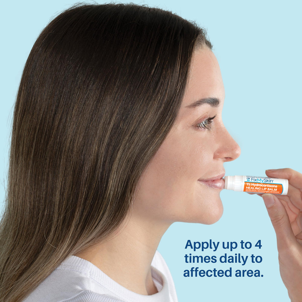 FixMySkin label close-up showing ingredients and dermatologist-developed benefit