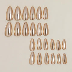 FJSMTOPl application in progress on woman hands demonstrating quick press-on adhesion