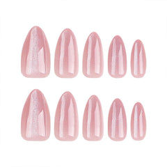 FJSMTOPl full set laid out with 24 nails displaying size variety and ready-to-use benefit