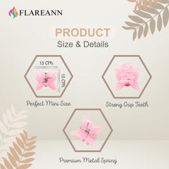 FLAREANN close-up of mini claw showing smooth edges and gentle grip for comfort