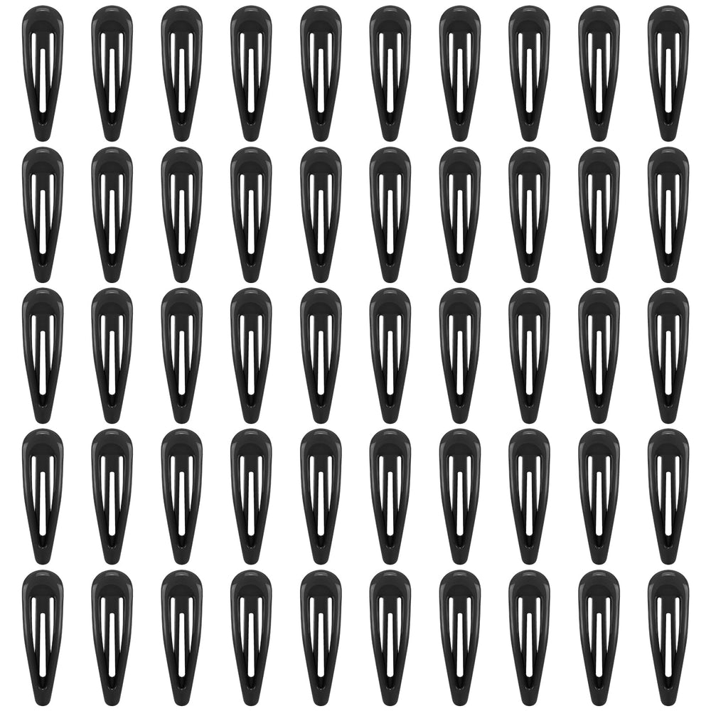 FLAREANN front packaging showing 50 glossy black snap clips, convenient supply