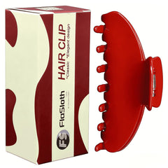FlaSloth Cherry Red front packaging shows luxury gift-ready box and satin interior