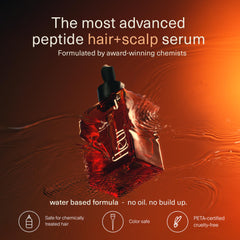 Fléur Bloom being massaged into scalp demonstrating ease of daily use