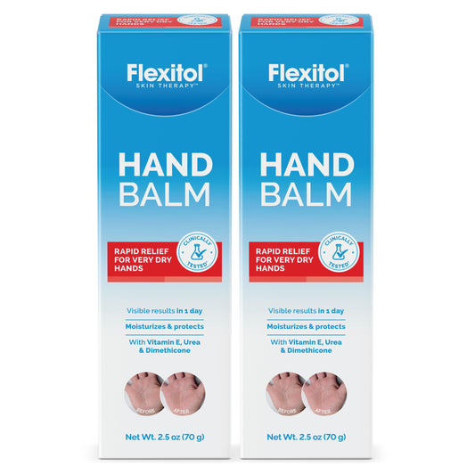 Flexitol front packaging showing twin 2 oz tubes and value pack benefit